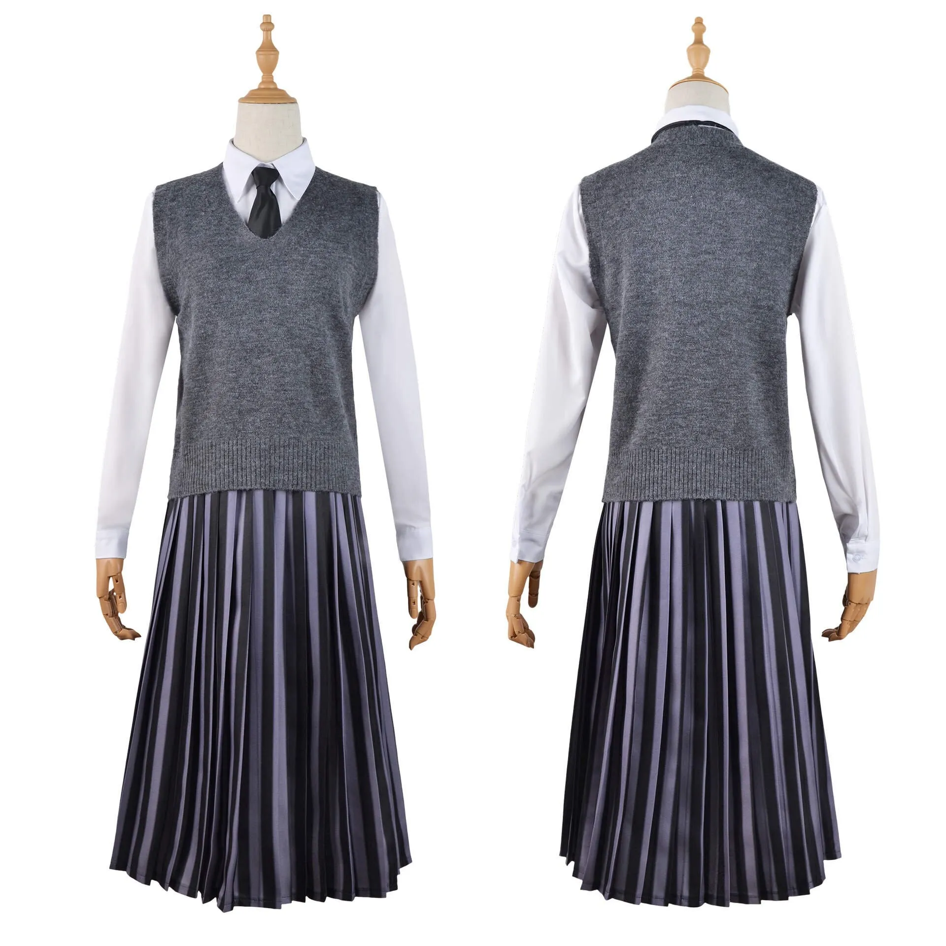 Wednesday Addams School Uniform Cosplay Costume