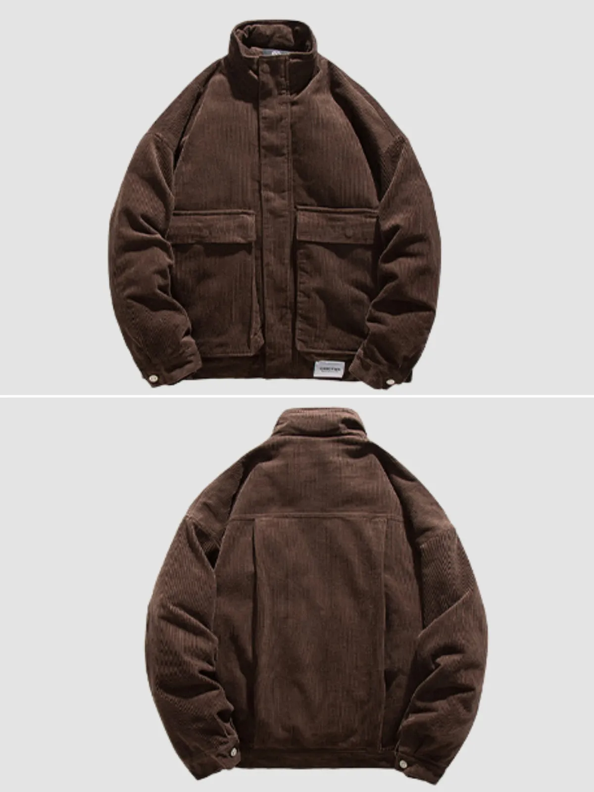 WLS Retro Corduroy Loose Thickened Jacket