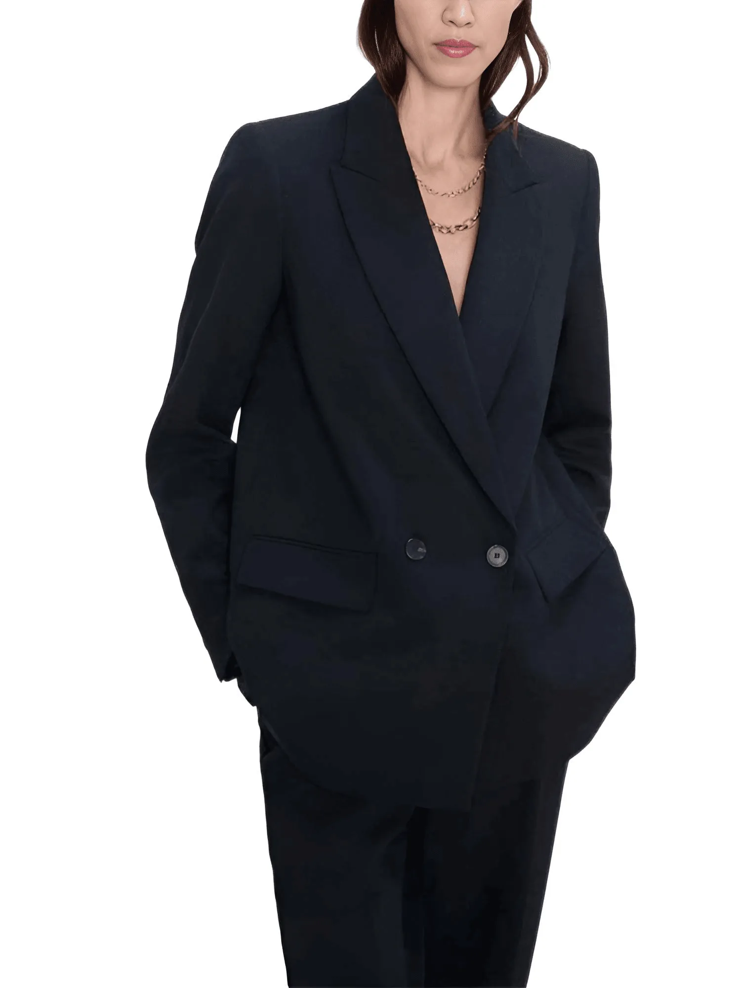 Women's Double Breasted Pocket Blazer