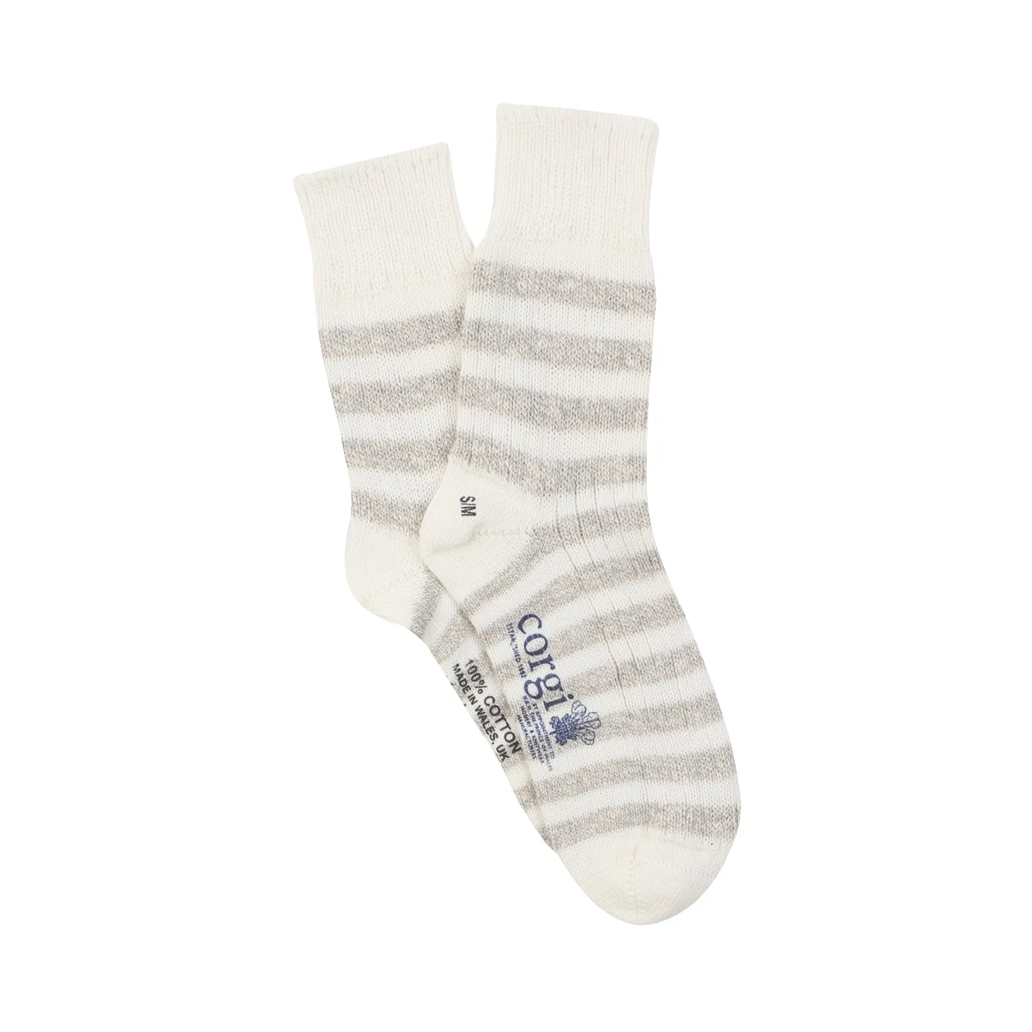 Women's Sailor Striped Pure Cotton Socks