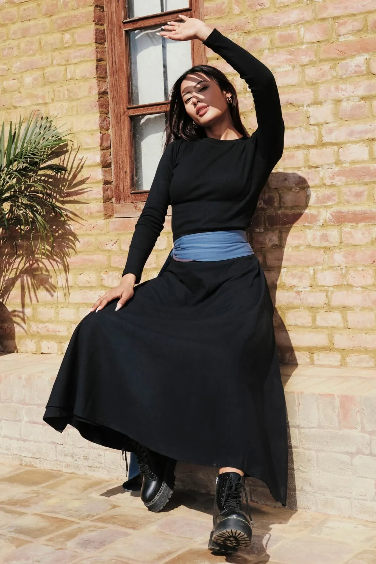 Wrap Skirt - Black