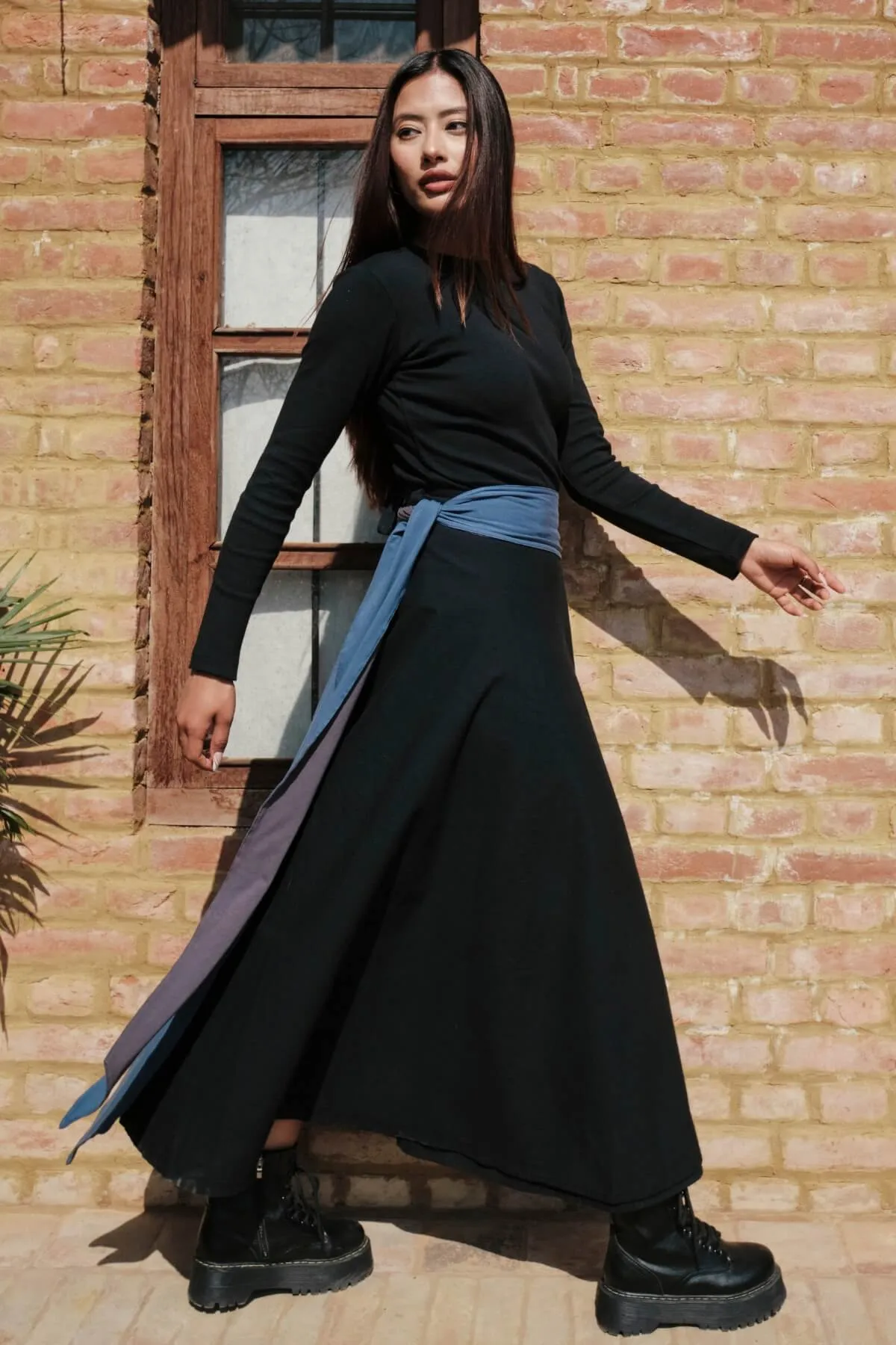 Wrap Skirt - Black