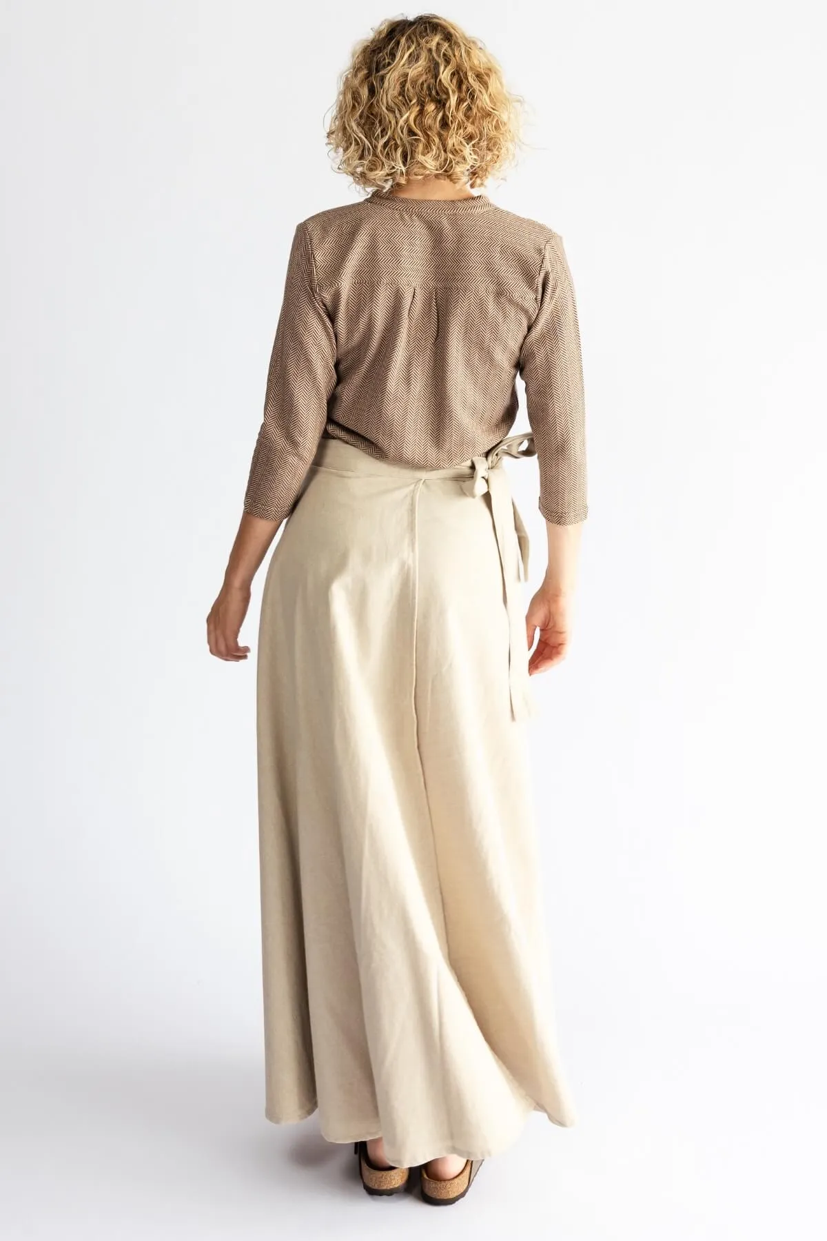 Wrap Skirt - Oatmeal